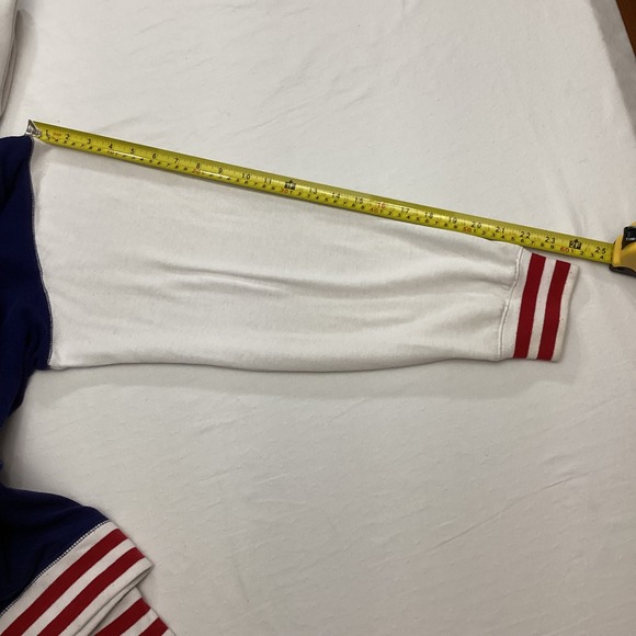 Marvel Captain America Hoodie Jacket XL Full Zip Comic Superhero Cosplay stains - Picture 14 of 14